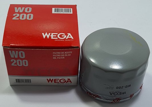 Filtro De Óleo Renault/pegeout Sandero Logan Clio Fluence 206 Wega - Wo200