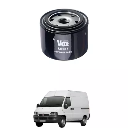 Filtro Óleo Lubrificante Ducato Multijet Jumper Boxer 2.3