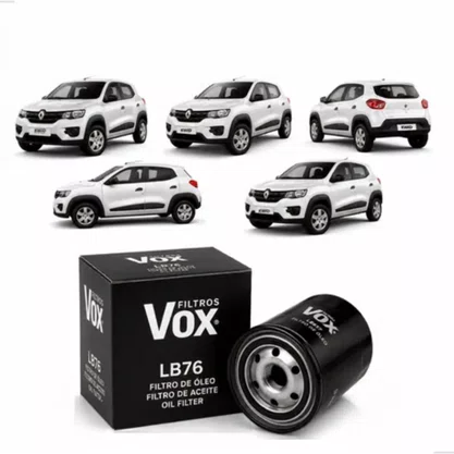 Filtro Óleo Renault Kwid 1.0 12v 2017 2018 2019 Em Diante