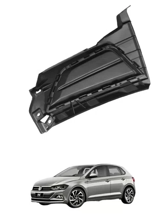 Grade Lateral P/choque Sem Furo Polo/ Virtus 2018 Á 2022 Le