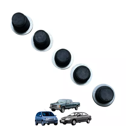 JOGO 5 UNI BUJÃO DO CARTER C/ANEL VEDADOR CLIO 1995/2016