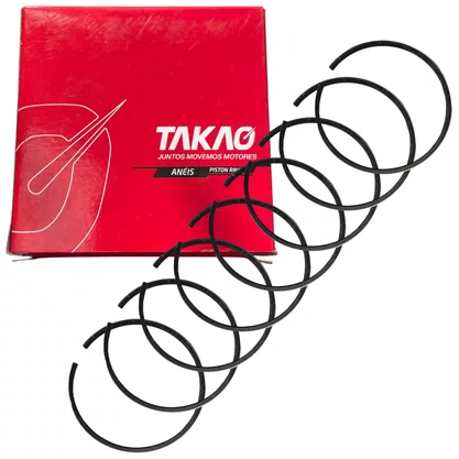 JOGO ANÉIS DE MOTOR C3 207 206 2003 A 2016 TAKAO