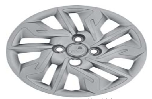 Jogo Calota Aro 14 Fiat Argo