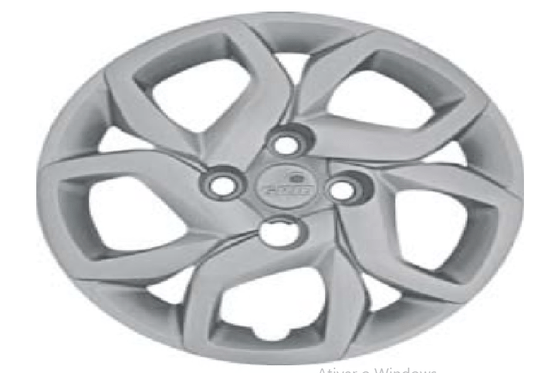 Jogo Calota Aro 14 Fiat Mobi