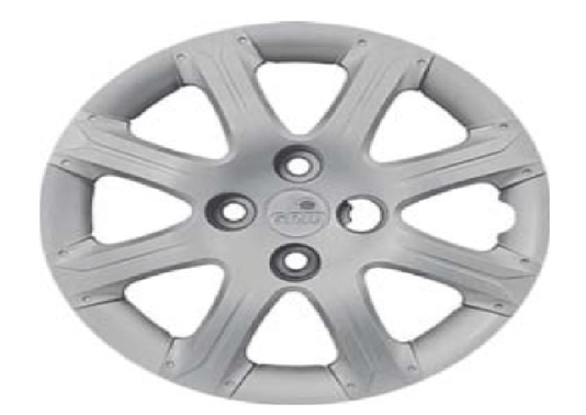 Jogo Calota Aro 14 Fiat Palio Strada Trekking