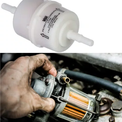 KIT 10UN FILTRO DE COMBUSTIVEL BLINDADO  FUSCA GOL OPALA CHEVETTE KOMBI KADETT MONZA