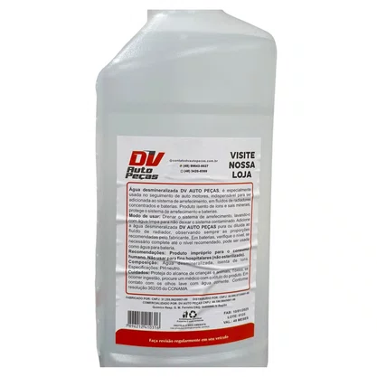 KIT ÁGUA DESMINERALIZADA 1L