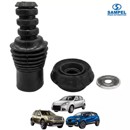 KIT AMORTECEDOR SUSPENSÃO Sandero 2007 ATE 2022 SAMPEL