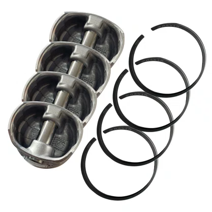 KIT ANÉIS + PISTÕES DE MOTOR C3 207 206 2003 A 2016 TAKAO RIOSULENSE