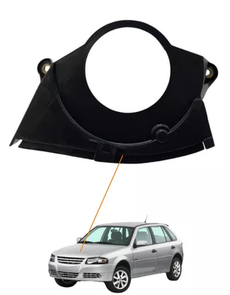 KIT CAPA PROTEÇÃO DE CORREIA DENTADA GOL POWER 1.0 8V 2002 ATÉ 2009 KOMBI 1.4 8V 2006 ATÉ 2014