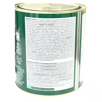 KIT CATALISADOR CARBON E VERNIZ CARBON ANJO TINTAS