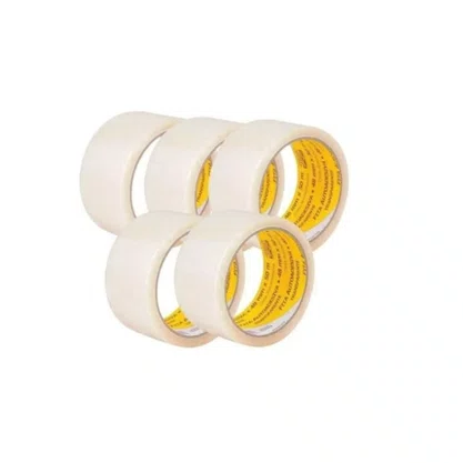 KIT COM 10 UNID DE FITA ADESIVA TRANSPARENTE 
