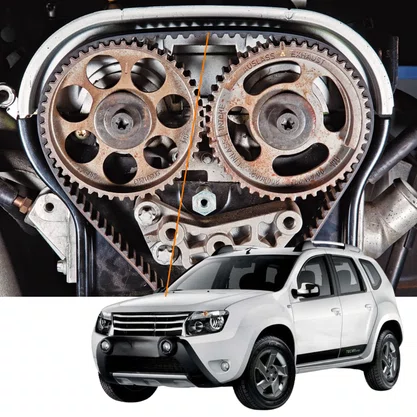 KIT CORREIA DENTADA DUSTER 2.0 2012 2013 2014 2015 16V