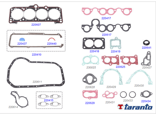 Kit Juntas De Cebeçote Vw/ford