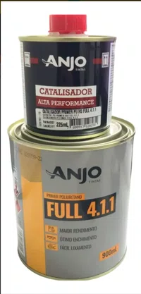 KIT Primer Pu Full 4.1.1 Anjo 900ml + Catalisador PU 225ml