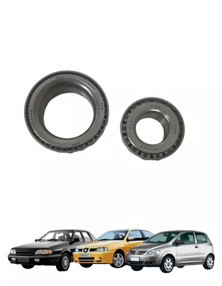 Kit Rolamento De Roda Ford/seat/vw