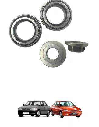 Kit Rolamento De Roda Tras Ford/vw