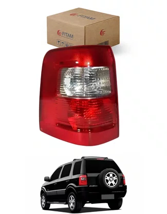 Lanterna Tras Ecosport 2004 2008 Cristal Lado Esquerdo