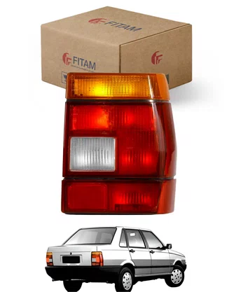 Lanterna Traseira Premio 1985 86 89 90 91 A 1994 Tricolor Direita
