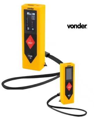 Medidor de distância a laser 30 m, compacto