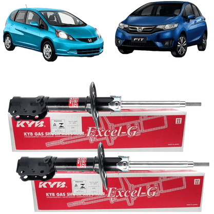 Par Amortecedor Dianteiro Excel-G Honda Fit 2003 a 2008 KYB