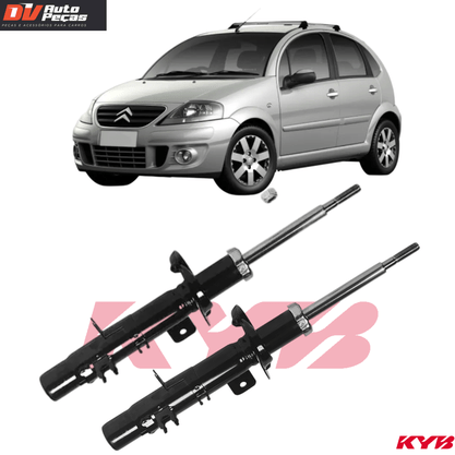 Par Amortecedor Diant ExcelG CitroenC3 KYB 339781/339782