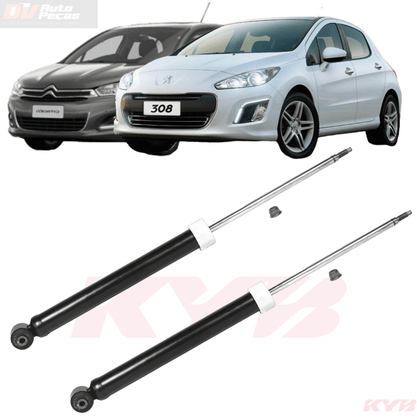 Par Amortecedor Tras ExcelG C4 Lounge 308 408 KYB-343835