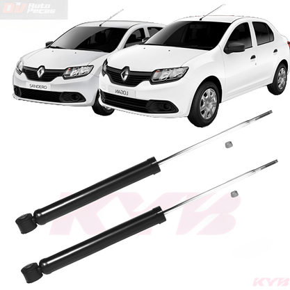 Par Amortecedor Tras ExcelG Logan Sandero KYB-343833