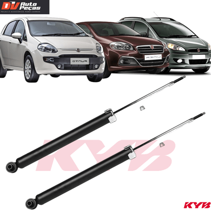 Par Amortecedor Traseiro Excel-G Fiat KYB - 348034