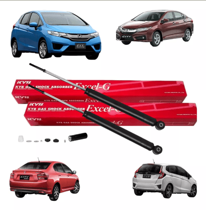 Par Amortecedor Traseiro Kayaba Honda Fit 2009/2014