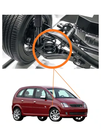 PAR BANDEJA INFERIOR MERIVA 2003/2012