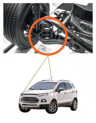 PAR BANDEJA INFERIOR S/ PIVO ECOSPORT FREESTYLE/SE/TITANIUM 2013/2018