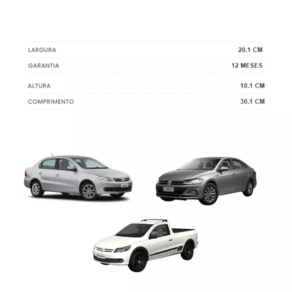 PAR COXIM AMORTECEDOR DIANTEIRO C/ ROLAMENTO VW UP VIRTUS VOYAGE