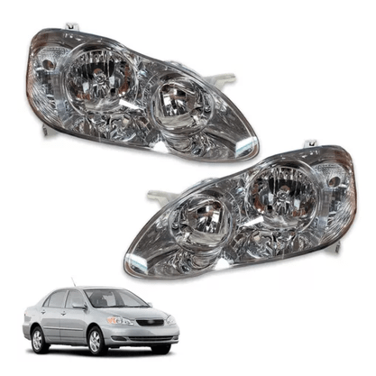Par de farol toyota corolla/fielder