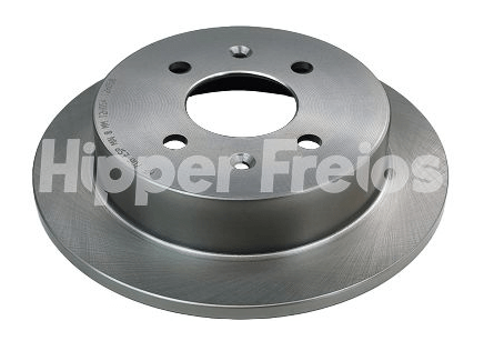 Par Disco De Freio Traseiro Solido Sem Cubo Honda Civic 1992 Em Diante/ Fit 2005-2008 - Hf