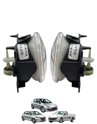 PAR FAROL AUXILIAR DE NEBLINA AIRCROSS 207 C3 C4 2011 ATÉ 2014 ORIGINAL ARTEB