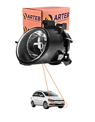 PAR FAROL AUXILIAR FOX 2004/2010 GOL 2006/2009