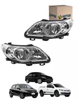 PAR FAROL DIREITO SAVEIRO 2009/2013 GOL 2009/2012 VOYAGE 2009/2012