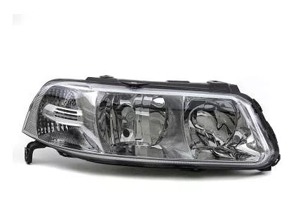 Par Farol Gol Parati Saveiro G3 Mascara Cromada Foco Duplo