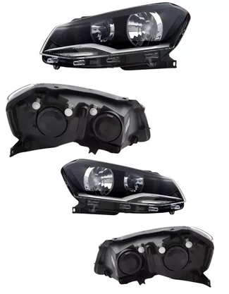 PAR Farol Máscara Negra Gol Voyage Saveiro G6 13 A 15 16 Arteb