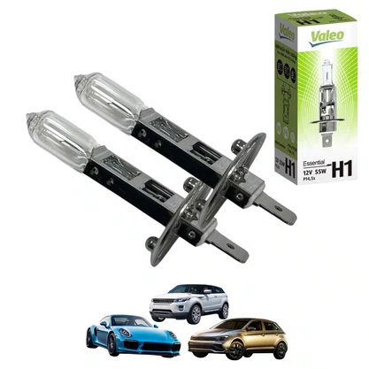 PAR LÂMPADA 12V H1 ESSENTIAL VALEO UNIVERSAL