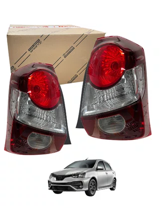 PAR LANTERNA FUMÊ ETIOS HATCH 2019/2021