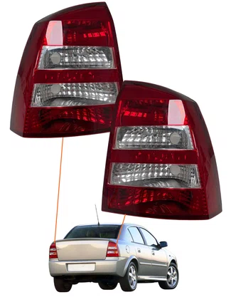 PAR LANTERNA TRASEIRA ASTRA SEDAN 2003/2011