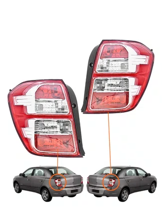 PAR LANTERNA TRASEIRA COBALT 2012/2016