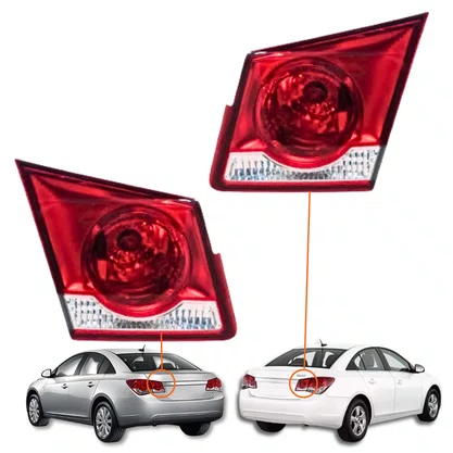 PAR LANTERNA TRASEIRA MALA  CRUZE SEDAN 2011/2016