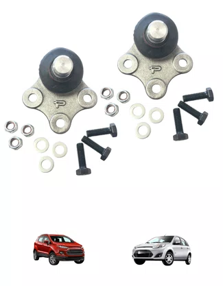 PAR PIVO DE SUSPENSÃO INFERIOR DIANTEIRA ECO SPORT 2003/2013 FIESTA 2002/2014 PERFECT