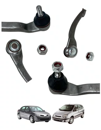 PAR TERMINAL DE DIREÇÃO CLIO SPORT 2.0 16V 2006/2014