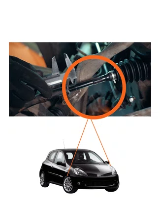 PAR TERMINAL DE DIREÇÃO CLIO SPORT 2.0 16V 2006/2014