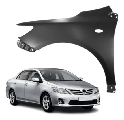 Paralama Esquerdo Corolla 2009 A 2014 Com Furo Pisca