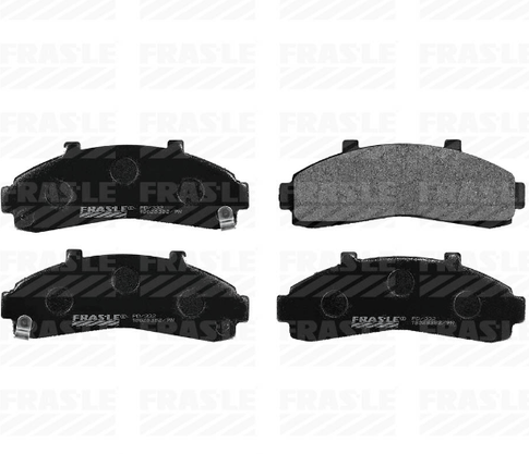 Pastilhas De Freio Dianteira Agrale Marruá 2.8 12v Ranger 2.3 16v 3.0 16v 2.5 8v 2.8 8v 2.3 8v 4.0 12v V6 Frasle - Pd332